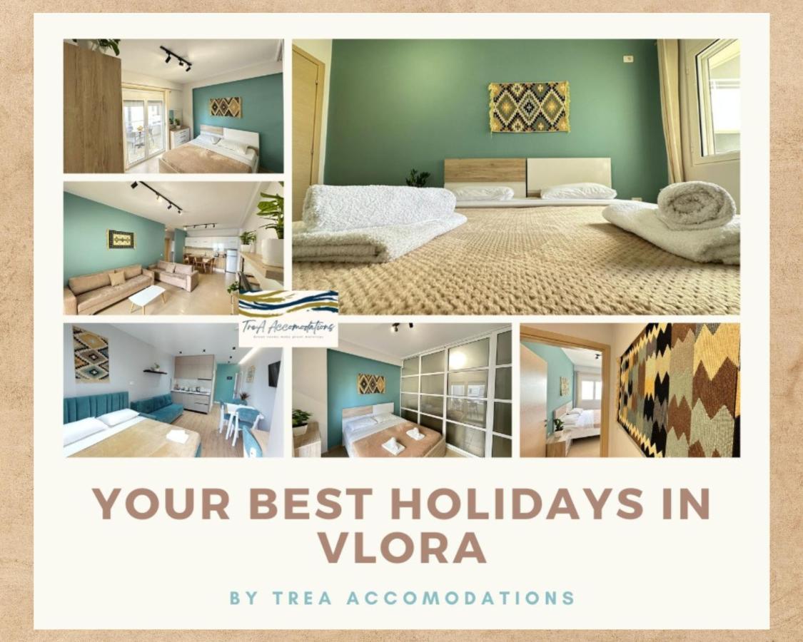 Trea Accomodations - Despacito Port Side Влёра Экстерьер фото